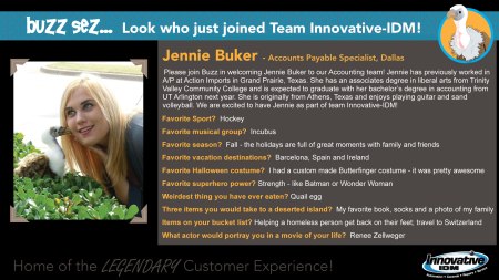 Jennie Buker joins accounting team at Innovative-IDM